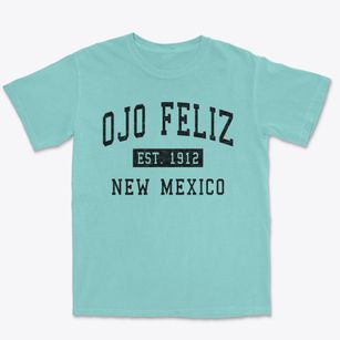 Ojo Feliz New Mexico Classic Established Premium Heavyweight T-shirt