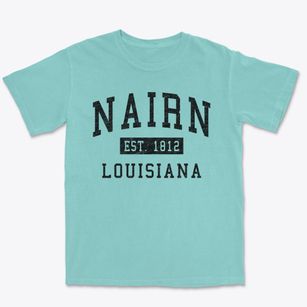 Nairn Louisiana Classic Established Premium Heavyweight T-shirt
