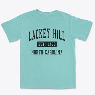 Lackey Hill North Carolina Classic Established Premium Heavyweight T-shirt