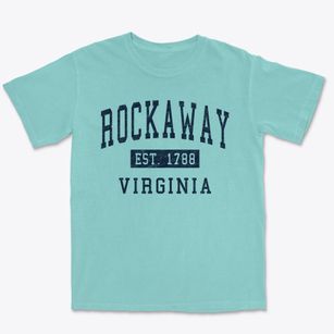 Rockaway Virginia Classic Established Premium Heavyweight T-shirt