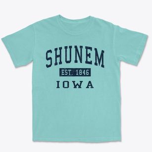 Shunem Iowa Classic Established Premium Heavyweight T-shirt