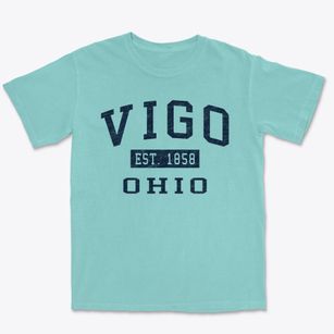 Vigo Ohio Classic Established Premium Heavyweight T-shirt
