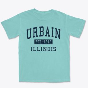 Urbain Illinois Classic Established Premium Heavyweight T-shirt