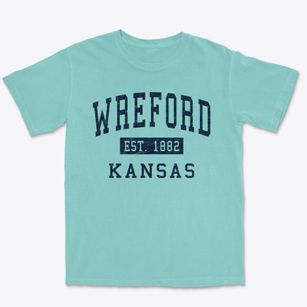 Wreford Kansas Classic Established Premium Heavyweight T-shirt