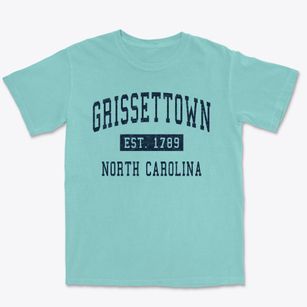 Grissettown North Carolina Classic Established Premium Heavyweight T-shirt