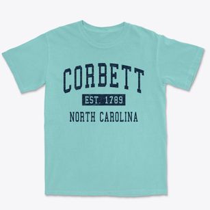 Corbett North Carolina Classic Established Premium Heavyweight T-shirt