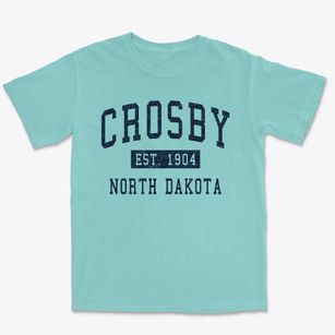 Crosby North Dakota Classic Established Premium Heavyweight T-shirt