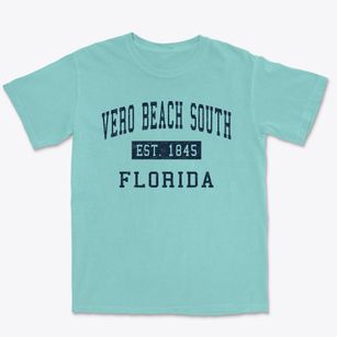Vero Beach South Florida Classic Established Premium Heavyweight T-shirt