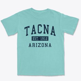 Tacna Arizona Classic Established Premium Heavyweight T-shirt