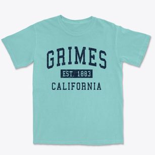 Grimes California Classic Established Premium Heavyweight T-shirt