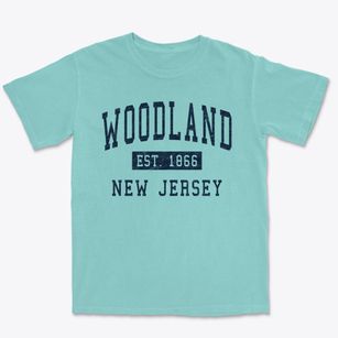 Woodland New Jersey Classic Established Premium Heavyweight T-shirt