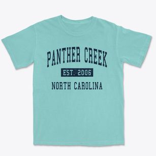 Panther Creek North Carolina Classic Established Premium Heavyweight T-shirt