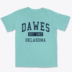 Dawes Oklahoma Classic Established Premium Heavyweight T-shirt