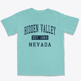 Hidden Valley Nevada Classic Established Premium Heavyweight T-shirt