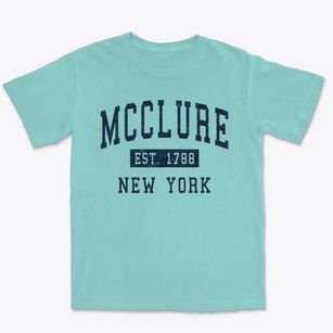 Mcclure New York Classic Established Premium Heavyweight T-shirt
