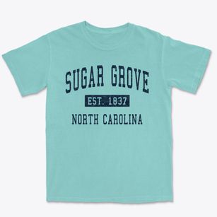 Sugar Grove North Carolina Classic Established Premium Heavyweight T-shirt