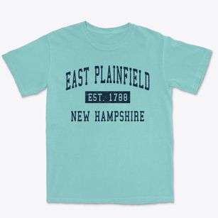 East Plainfield New Hampshire Classic Established Premium Heavyweight T-shirt