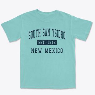 South San Ysidro New Mexico Classic Established Premium Heavyweight T-shirt