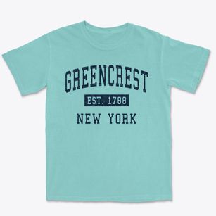 Greencrest New York Classic Established Premium Heavyweight T-shirt