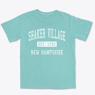 Shaker Village New Hampshire Classic Established Premium Heavyweight T-shirt