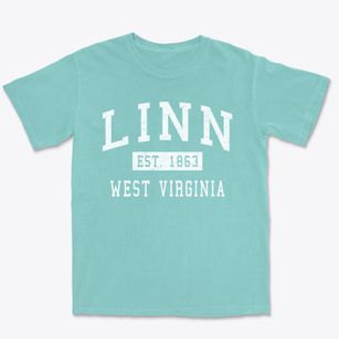 Linn West Virginia Classic Established Premium Heavyweight T-shirt