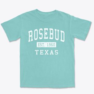 Rosebud Texas Classic Established Premium Heavyweight T-shirt