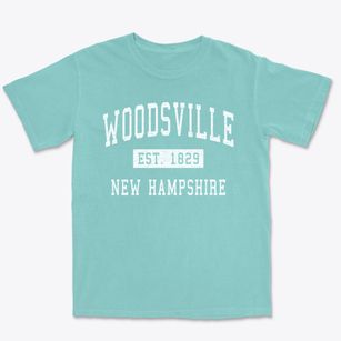 Woodsville New Hampshire Classic Established Premium Heavyweight T-shirt