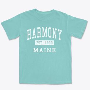 Harmony Maine Classic Established Premium Heavyweight T-shirt