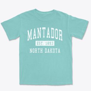 Mantador North Dakota Classic Established Premium Heavyweight T-shirt