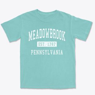 Meadowbrook Pennsylvania Classic Established Premium Heavyweight T-shirt