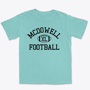 Mcdowell Junior High School Classic Football Premium Heavyweight T-shirt
