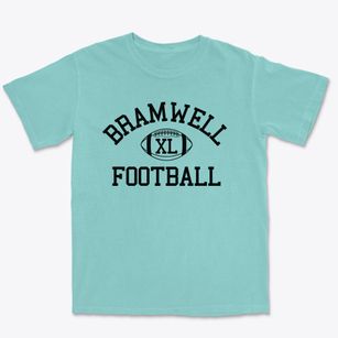 Bramwell School Classic Football Premium Heavyweight T-shirt