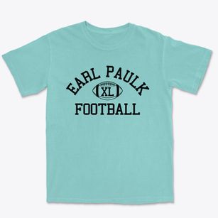 Earl Paulk Institute Classic Football Premium Heavyweight T-shirt