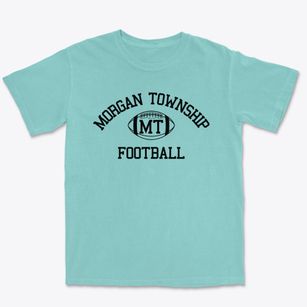 Morgan Township School Classic Football Premium Heavyweight T-shirt