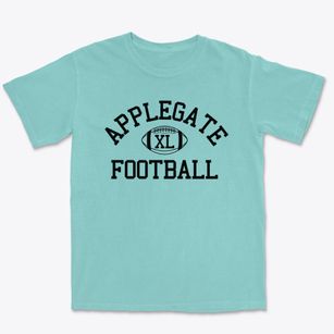 C. Richard Applegate School Classic Football Premium Heavyweight T-shirt