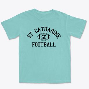 Saint Catharine School Classic Football Premium Heavyweight T-shirt