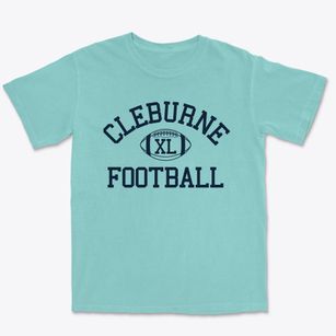 Cleburne High School Classic Football Premium Heavyweight T-shirt