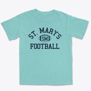 St. Mary's School Classic Football Premium Heavyweight T-shirt
