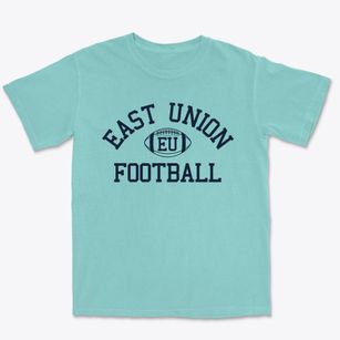 East Union Community Schools Classic Football Premium Heavyweight T-shirt