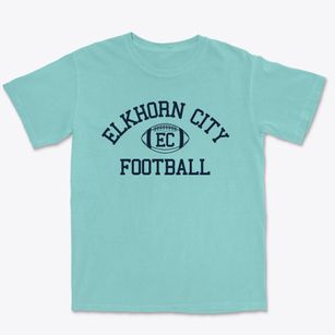 Elkhorn City High School Classic Football Premium Heavyweight T-shirt