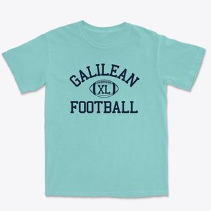 Galilean Baptist School Classic Football Premium Heavyweight T-shirt