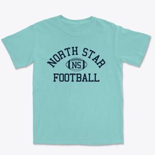 North Star Community School Classic Football Premium Heavyweight T-shirt