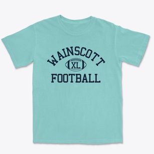 Wainscott School Classic Football Premium Heavyweight T-shirt