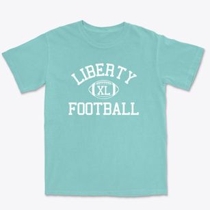 Liberty High School Classic Football Premium Heavyweight T-shirt