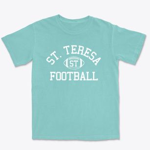 Saint Teresa School Classic Football Premium Heavyweight T-shirt