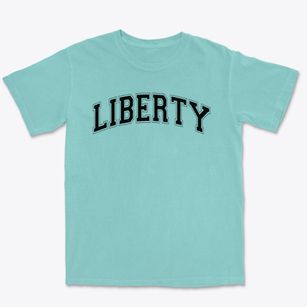 Liberty Elementary School Varsity Arch Premium Heavyweight T-shirt
