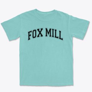 Fox Mill Elementary School Varsity Arch Premium Heavyweight T-shirt