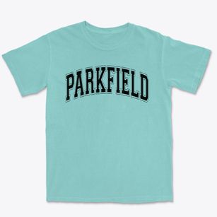 Parkfield Elementary School Varsity Arch Premium Heavyweight T-shirt