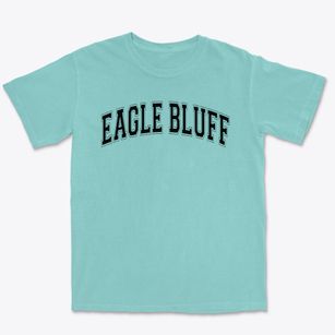 Eagle Bluff Elementary School Varsity Arch Premium Heavyweight T-shirt