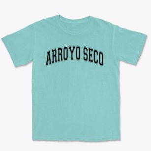 Arroyo Seco Elementary School Varsity Arch Premium Heavyweight T-shirt